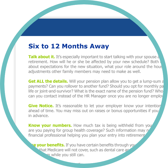 retirement guide graphic